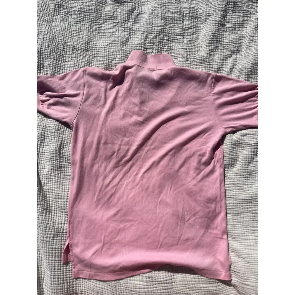 Men’s Ralph Lauren Polo Shirt Pink – Size L